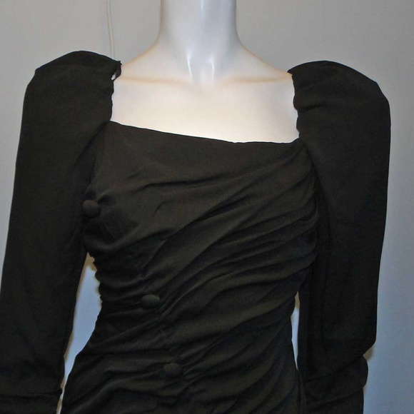 SCASSI BLACK DRESS - Picture 5 of 8